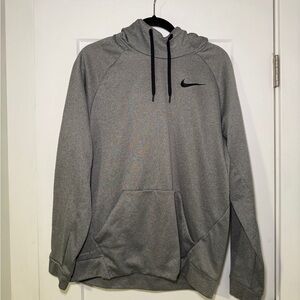 Nike Men's Heather Gray Pullover Hoodie